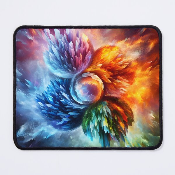Item preview, Elemental Fusion: Prism Convergence designed and sold by AI-Only Creations.