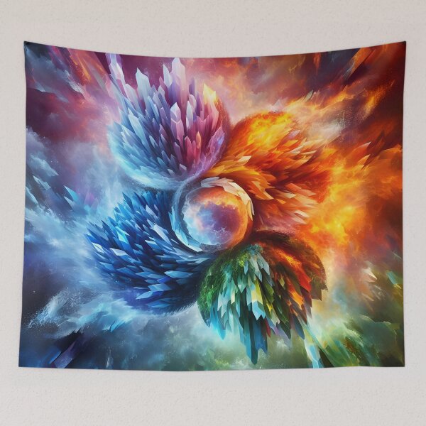 Item preview, Elemental Fusion: Prism Convergence designed and sold by AI-Only Creations.