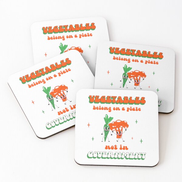 Item preview, Vegetables Belong On A Plate, Not In Government designed and sold by PurebloodDesign.