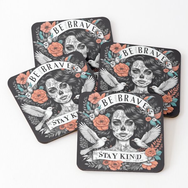 Item preview, Be Brave, Stay Kind designed and sold by Random Designs.