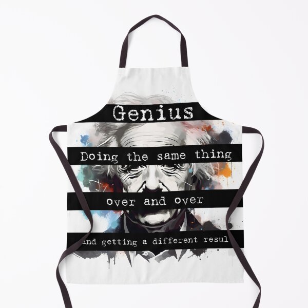 Item preview, Insanity is Genius, Genius is Insanity designed and sold by BlackStarGaben.