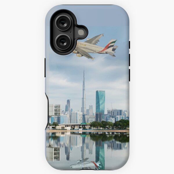 Item preview, Emirates Airbus A380 flying over Dubai designed and sold by mazarte.