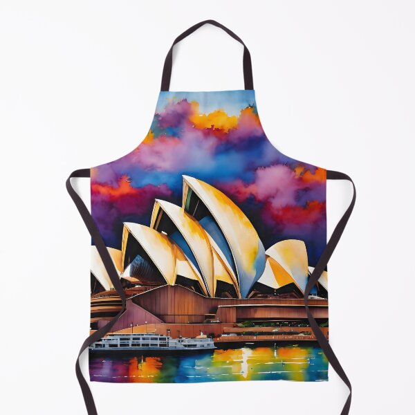 Item preview, Watercolour Of Sydney Opera House designed and sold by AIncredible.