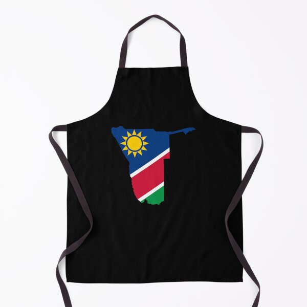 Item preview, Flag Map of Namibia designed and sold by feether-store.