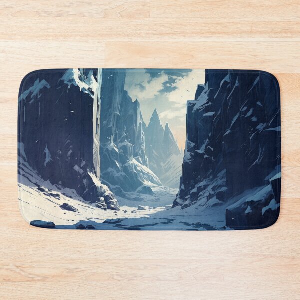 Item preview, Snowy Mountain Pass - Scenic Landscape designed and sold by AiHead.