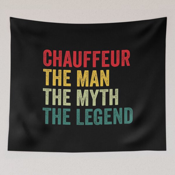 Item preview, Chauffeur Mens Gift, Man Myth Chauffeur Legend, Chauffeur Fathers Day designed and sold by vzrnmichsudops.