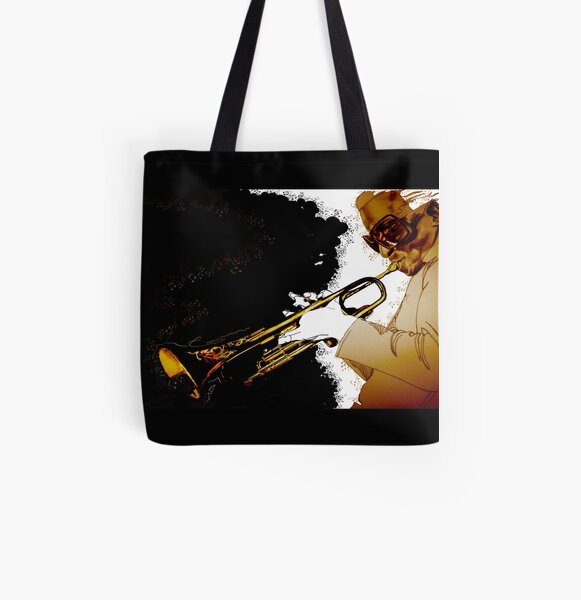 Jazz Legend All Over Print Tote Bag