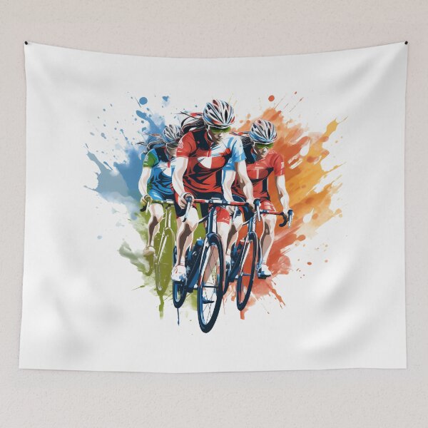 Item preview, three professional women cyclists designed and sold by javierparra.
