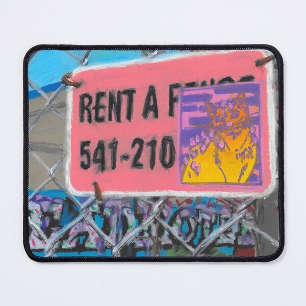 Item preview, Bottling Plant Fence with Sticker designed and sold by HiddenStash.