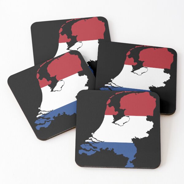 Item preview, Flag Map of Netherlands  designed and sold by feether-store.