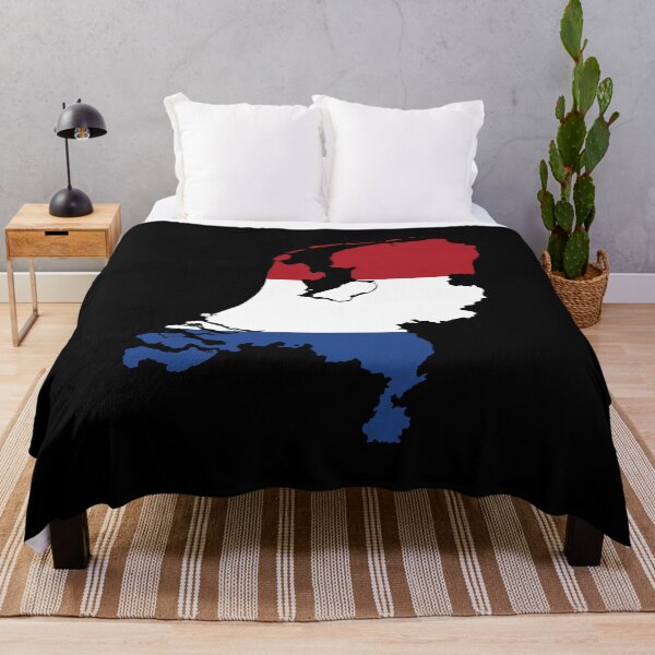 Item preview, Flag Map of Netherlands  designed and sold by feether-store.