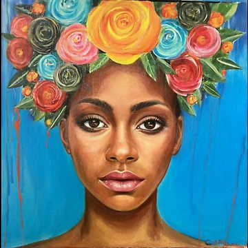 Artwork thumbnail, Portrait by Invente