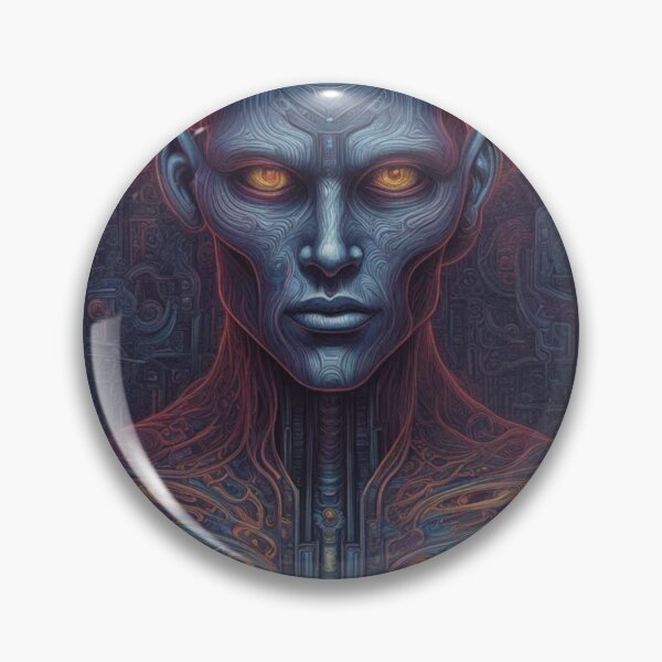 Item preview, Anomaly, Psychedelic Abstract Portrait, Digital Art designed and sold by Burn-Ego.