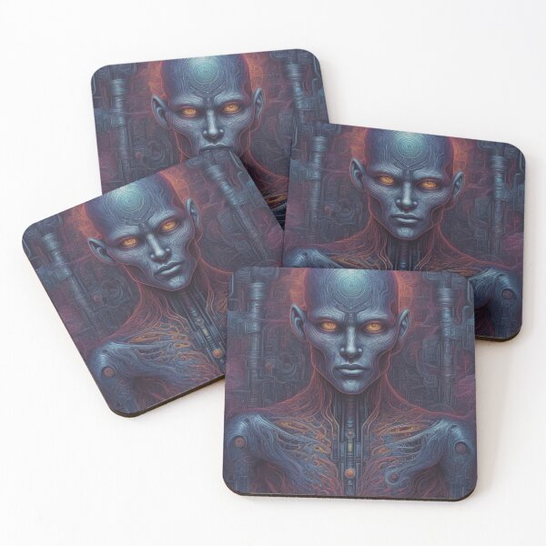 Item preview, Anomaly, Psychedelic Abstract Portrait, Digital Art designed and sold by Burn-Ego.