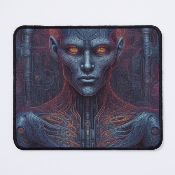 Item preview, Anomaly, Psychedelic Abstract Portrait, Digital Art designed and sold by Burn-Ego.