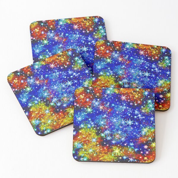 Item preview, Colorful Galactic Pattern designed and sold by Health And Fitness Posts e-Store.