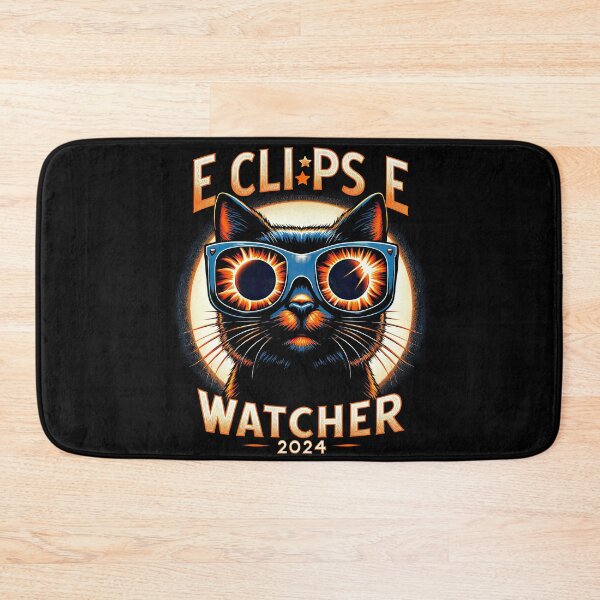 Item preview, 2024 Solar Eclipse Shirt Cat Wearing Solar Eclipse Glasses T-Shirt designed and sold by MAPDDesigns.