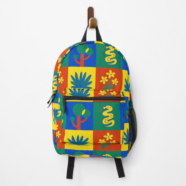 Item preview, Nature Doodle Print in Primary Colors designed and sold by Jselz.