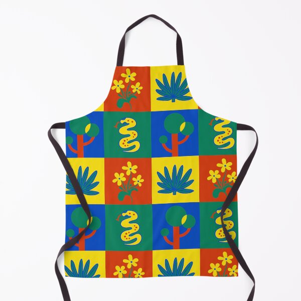 Item preview, Nature Doodle Print in Primary Colors designed and sold by Jselz.
