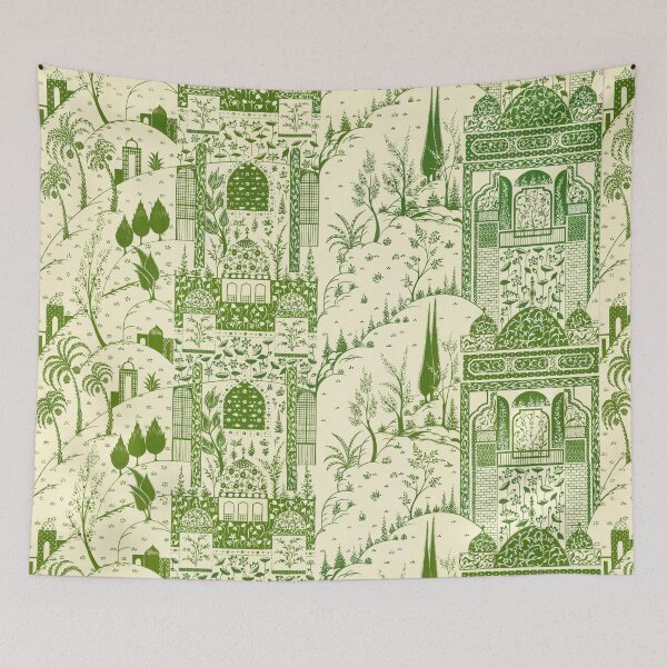 Item preview, Indian miniature inspired original  designed and sold by MoisOneOffs.