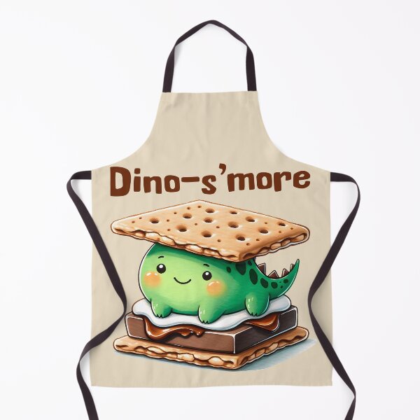 Item preview, Adorable Dinos'more S'mores Dessert design designed and sold by LuxindaSwirl.