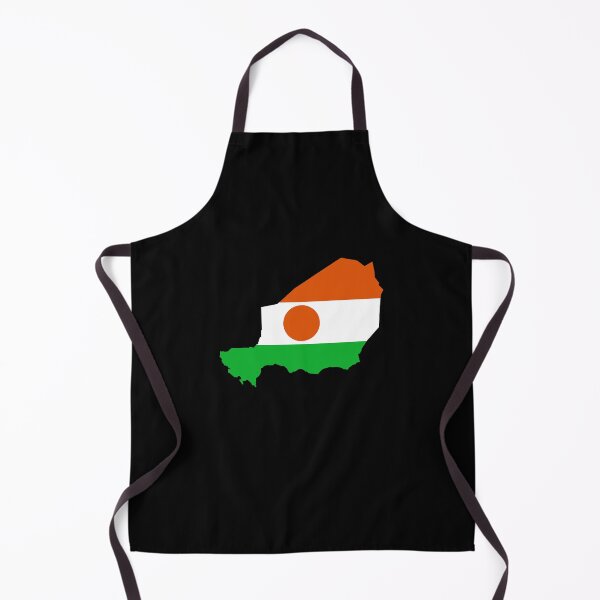 Item preview, Flag Map of Niger designed and sold by feether-store.