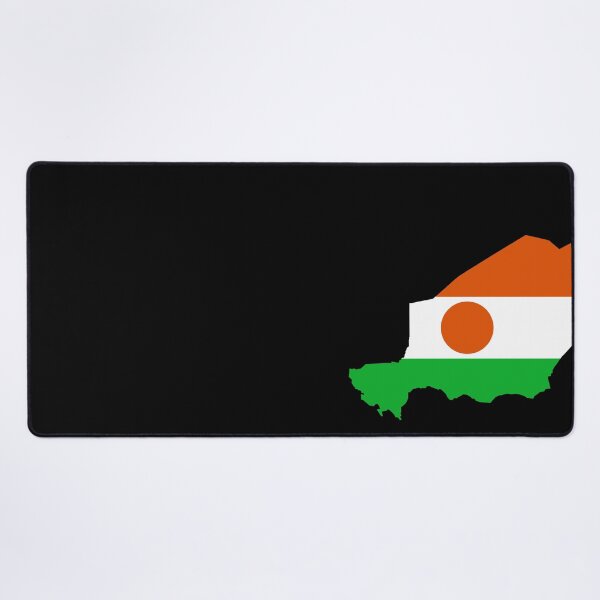 Item preview, Flag Map of Niger designed and sold by feether-store.