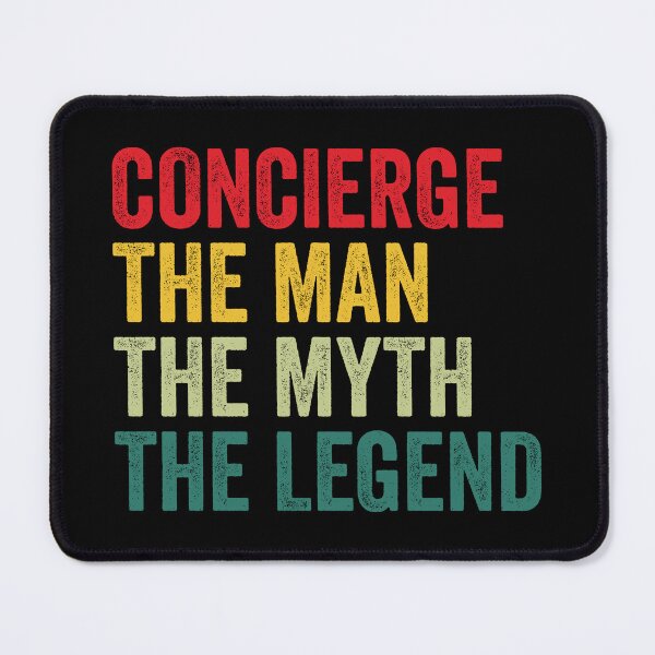 Item preview, Concierge Mens Gift, Man Myth Concierge Legend, Concierge Fathers Day designed and sold by vzrnmichsudops.