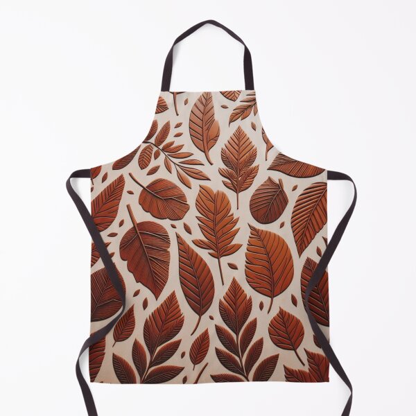 Item preview, An orange leaf pattern designed and sold by LindaV44.