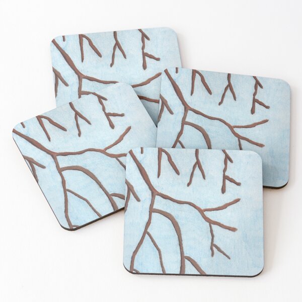 Item preview, Tree branches with blue background  designed and sold by Artbysarah23.
