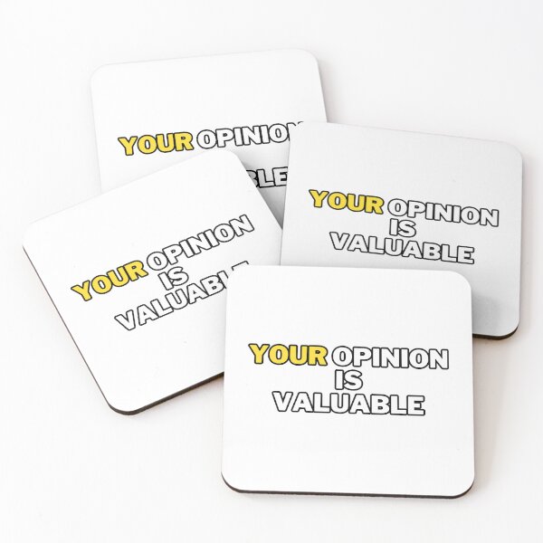 Item preview, Your opinion is valuable designed and sold by lachataigne.