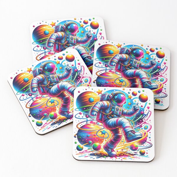 Item preview, Astronaut Cosmic Dance Extravaganza designed and sold by ArtComixHaven.