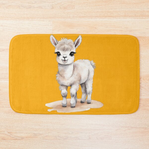 Item preview, adorable baby lama designed and sold by Bilisik.