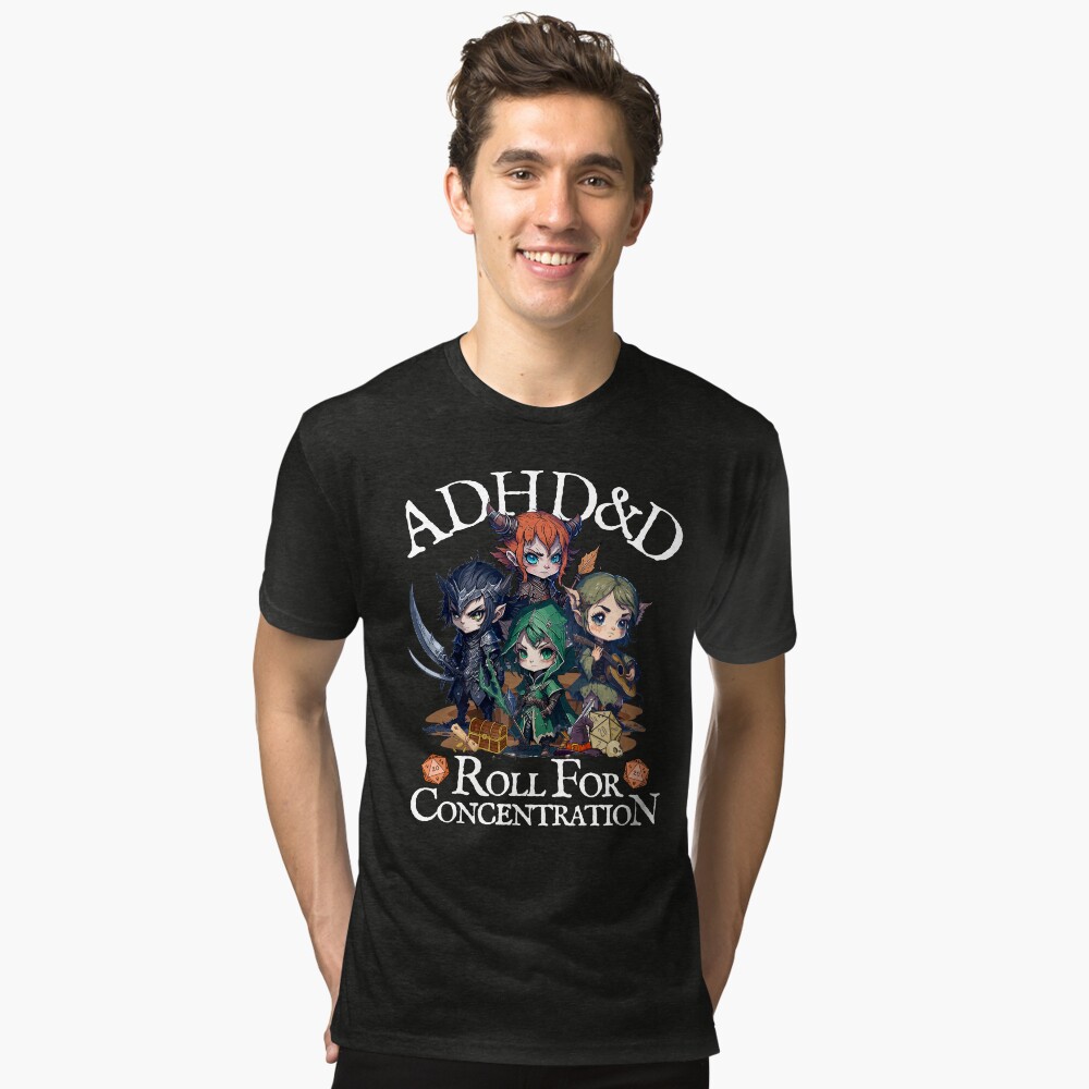 Item preview, Tri-blend T-Shirt designed and sold by DungeonAtelier.