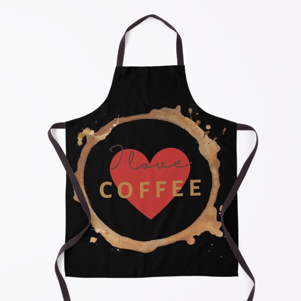 Item preview, I LOVE COFFEE designed and sold by BootsNCatsStore.