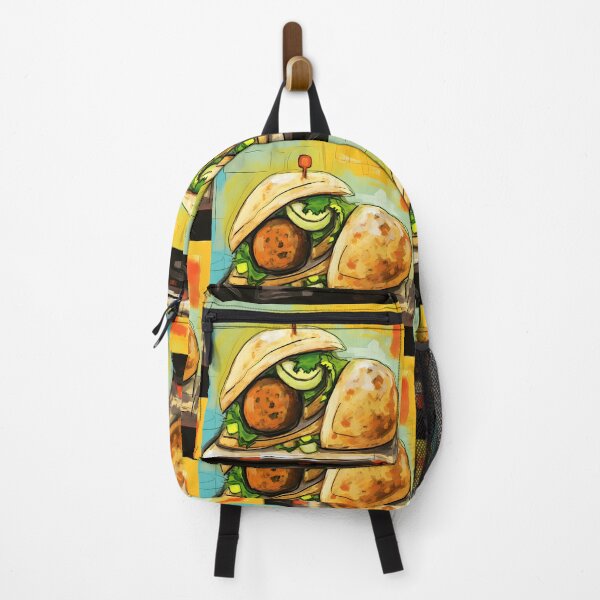 Item preview, Abstract Crunch- Cubist Interpretation of the Falafel Phenomenon designed and sold by OlfactoART Studio.