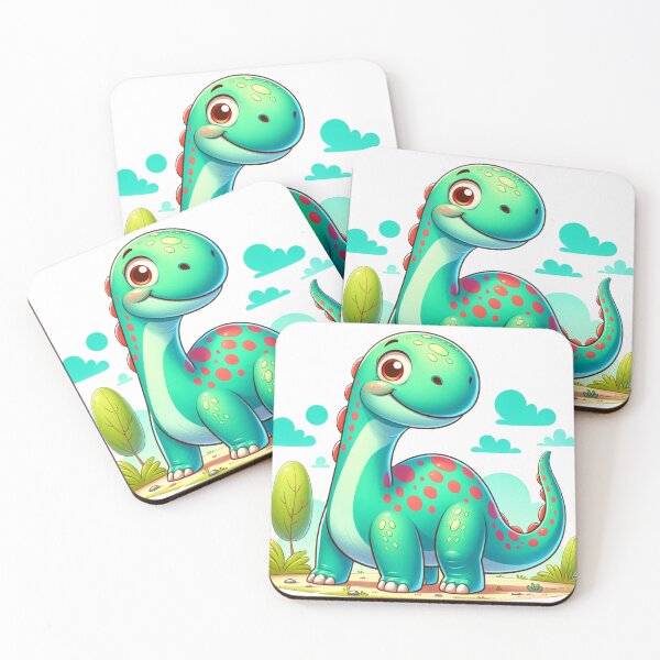Item preview, Cartoon Brontosaurus designed and sold by anewdesignaday.