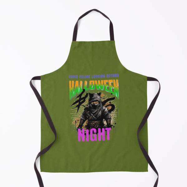 Item preview, Eerie feline lurking beyond halloween night designed and sold by jonmobo.