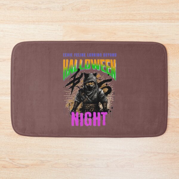 Item preview, Eerie feline lurking beyond halloween night designed and sold by jonmobo.