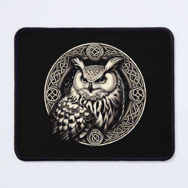 Item preview,  Celtic Owl designed and sold by MusesWhispers.