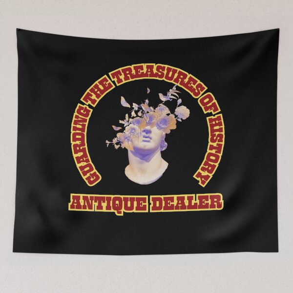 Item preview, Antique dealer, Guarding The treasures of history. funny gift for a librarian. 1 designed and sold by GroonSpace.