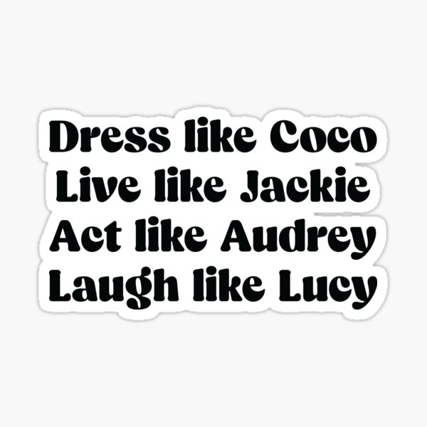 Item preview, Coco, Jackie, Audrey & Lucy designed and sold by kjanedesigns.