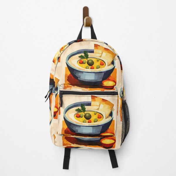 Item preview, Mediterranean Mosaic- Abstract Gastronomy in Cubist Pop Art Harmony designed and sold by OlfactoART Studio.