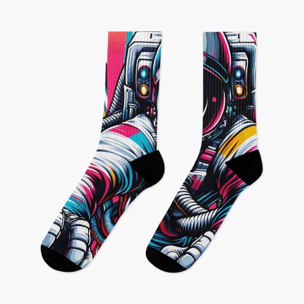 Item preview, Astronaut Voyager's Graffiti Burst designed and sold by ArtComixHaven.