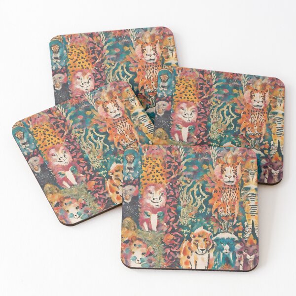 Item preview, Boho Tropical Animal Pattern designed and sold by echowood26.
