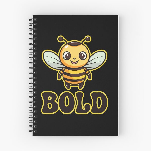 Item preview, Bee Bold Be Bold in Kawaii Style designed and sold by KrisRubinArt.