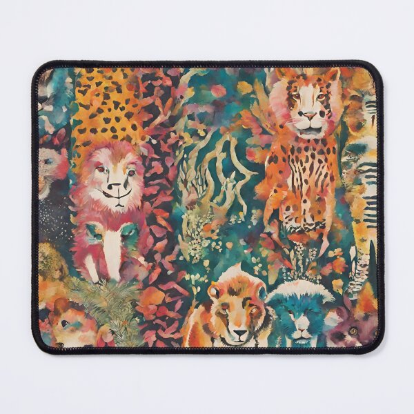 Item preview, Boho Tropical Animal Pattern designed and sold by echowood26.