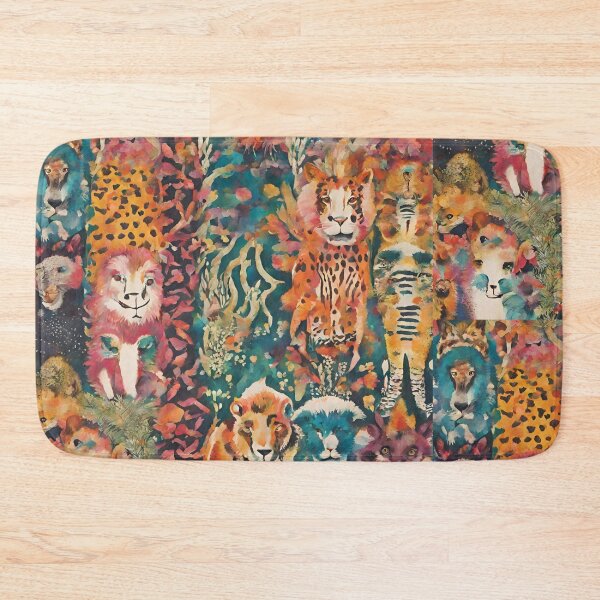Item preview, Boho Tropical Animal Pattern designed and sold by echowood26.