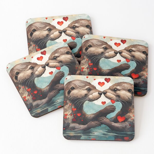 Item preview, Otters Also Fall In Love designed and sold by Bright-Moonrise.
