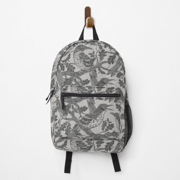 Item preview, Thrasher in an Oak Tree in Gray designed and sold by Silver Steer Design.